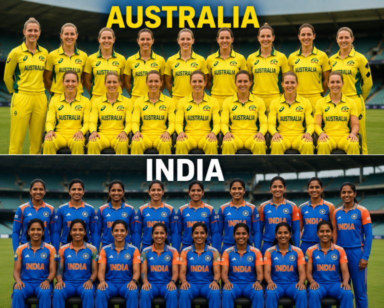 Australia Women's National Cricket Team Vs India Women's National Cricket Team Stats