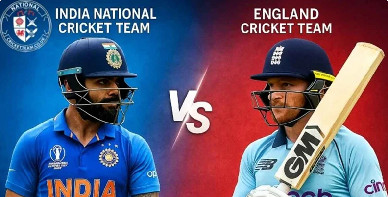 India National Cricket Team vs England Cricket Team Stats