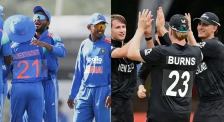 India National Under-19 Cricket Team Vs New Zealand National Under-19 Cricket Team Stats