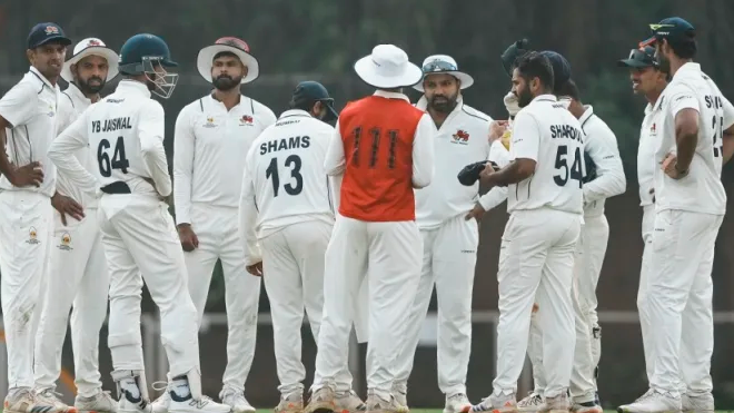 Mumbai Cricket Team Vs Haryana Cricket Team Timeline