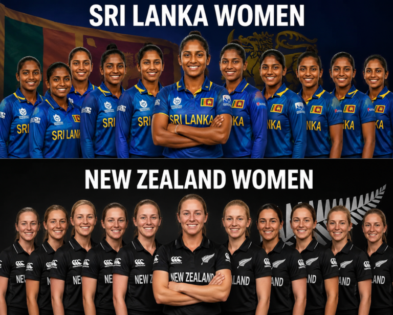 Sri Lanka Women Vs New Zealand Women's National Cricket Team Stats