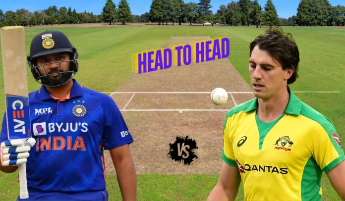 australian men’s cricket team vs india national cricket team stats