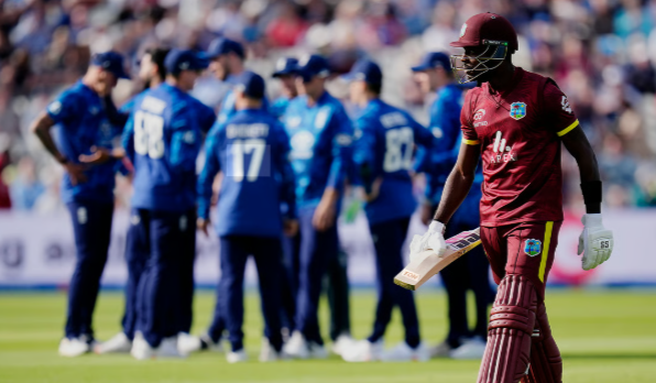 west indies cricket team vs england cricket team standings