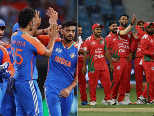 india national cricket team vs oman national cricket team match scorecard