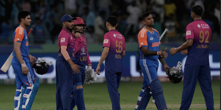 UAE Cricket Team Vs India National Cricket Team Match Scorecard