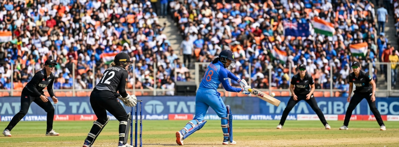 India Women's National Cricket Team Vs New Zealand Women's National Cricket Team Match Scorecard
