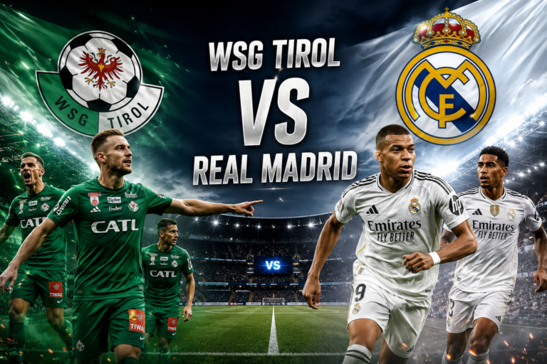 Wsg Tirol Vs Real Madrid Timeline