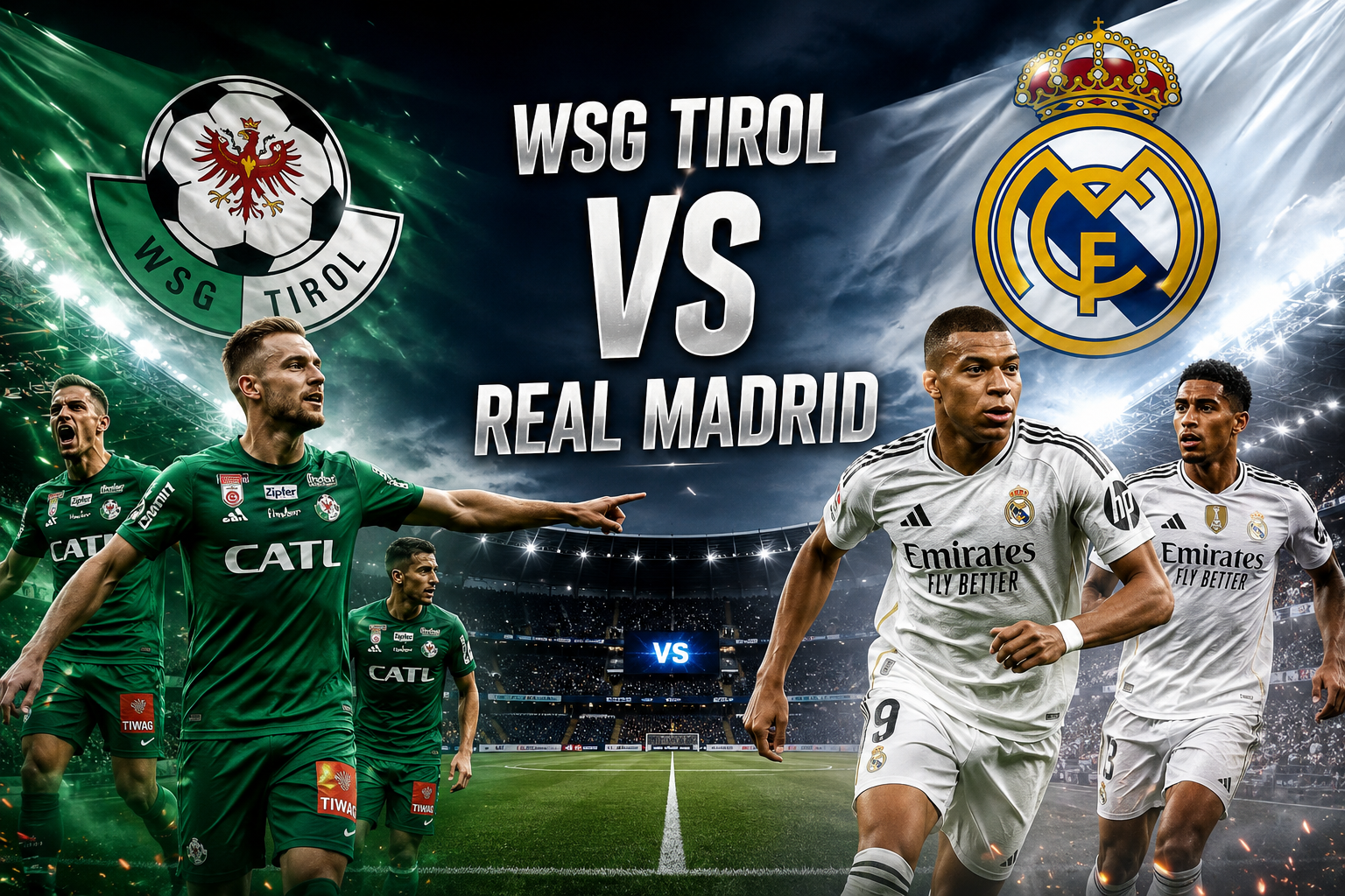 Wsg Tirol Vs Real Madrid Timeline
