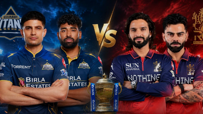 Gujarat Titans Vs Royal Challengers Bengaluru Timeline