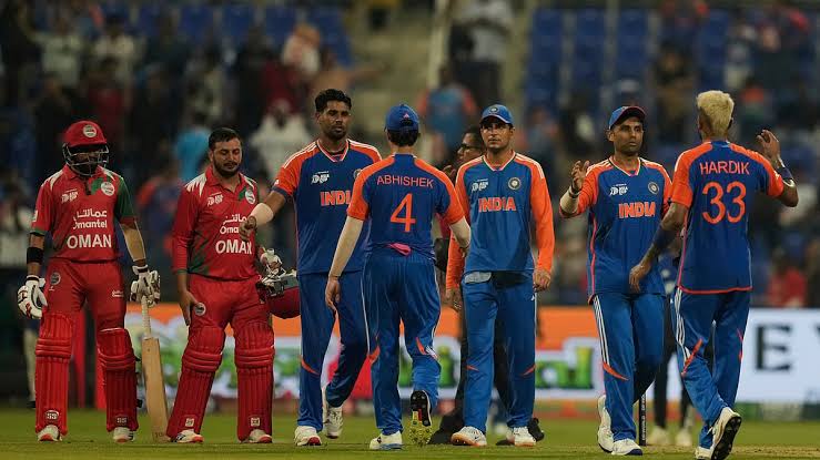 India National Cricket Team Vs Oman National Cricket Team Standings